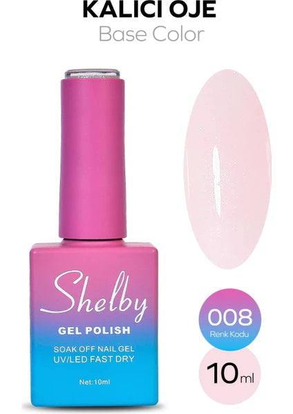 Shelby 10 ml Kalıcı Oje No: 008