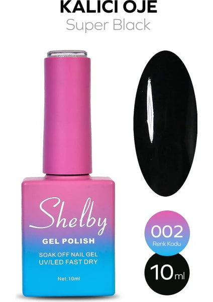Shelby 10 ml Kalıcı Oje No: 002