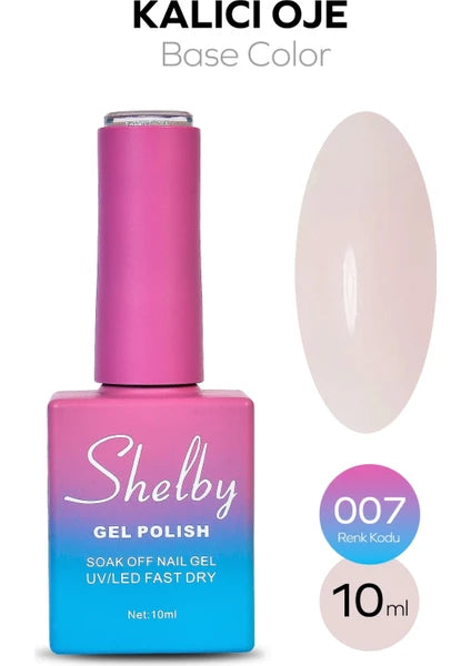 Shelby 10 ml Kalıcı Oje No: 007