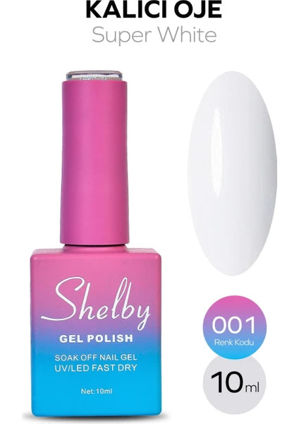 Shelby 10 ml Kalıcı Oje No: 001