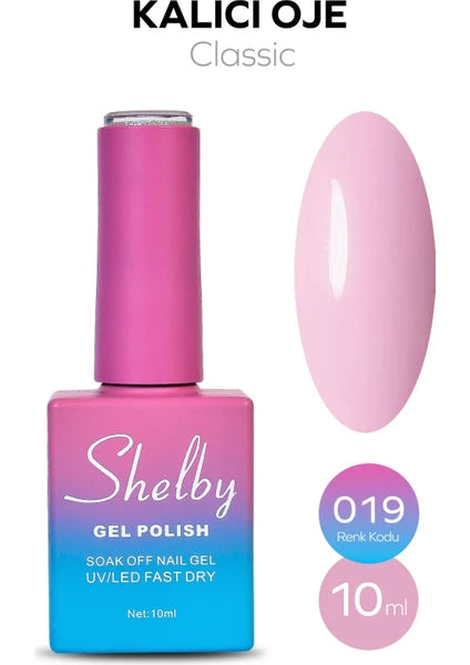 Shelby 10 ml Kalıcı Oje No: 019