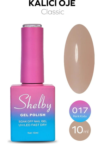 Shelby 10 ml Kalıcı Oje No: 017