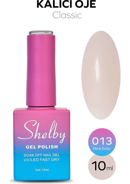 Shelby 10 ml Kalıcı Oje No: 013