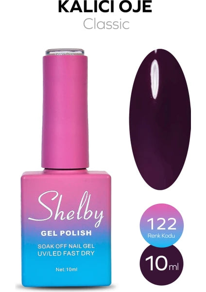 Shelby 10 ml Kalıcı Oje No: 122