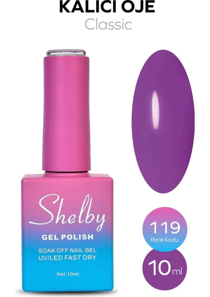 Shelby 10 ml Kalıcı Oje No: 119