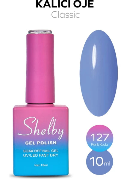Shelby 10 ml Kalıcı Oje No: 127