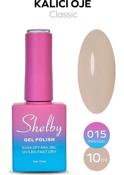 Shelby 10 ml Kalıcı Oje No: 15