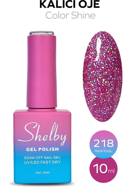Shelby 10 ml Kalıcı Oje No: 218