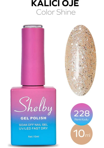 Shelby 10 ml Kalıcı Oje No: 228