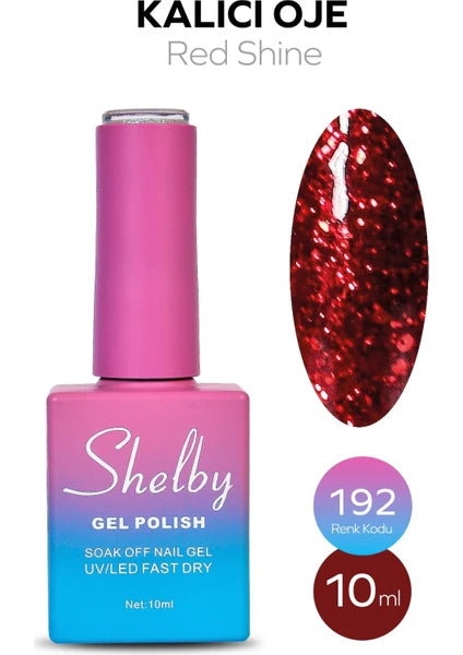Shelby 10 ml Kalıcı Oje No: 192