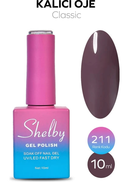 Shelby 10 ml Kalıcı Oje No: 211