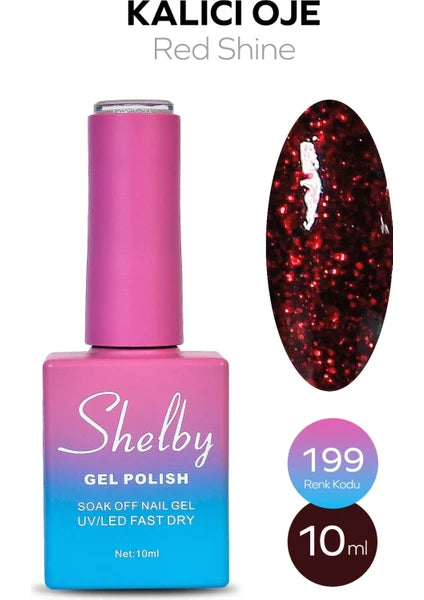 Shelby 10 ml Kalıcı Oje No: 199