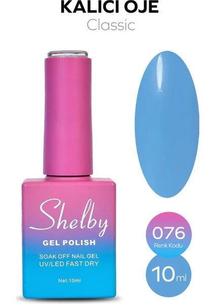 Shelby 10 ml Kalıcı Oje No: 076
