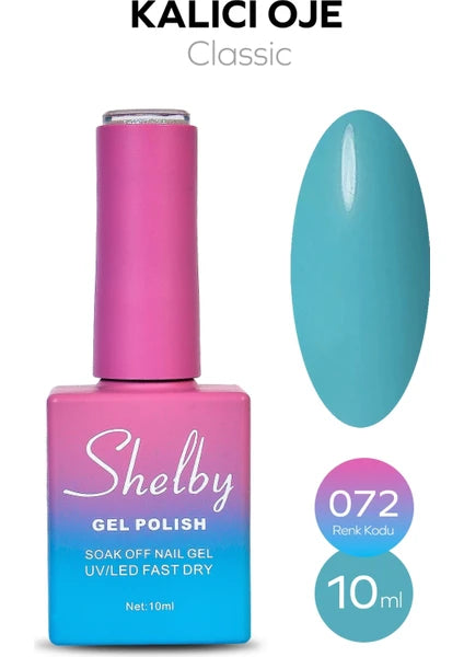 Shelby 10 ml Kalıcı Oje No: 072