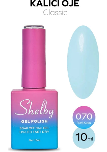 Shelby 10 ml Kalıcı Oje No: 070