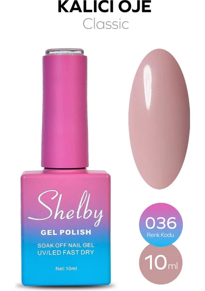 Shelby 10 ml Kalıcı Oje No: 036