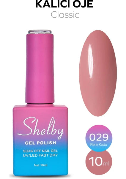 Shelby 10 ml Kalıcı Oje No: 029