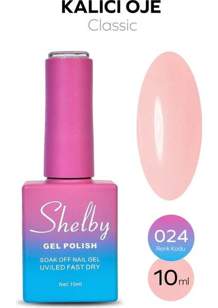 Shelby 10 ml Kalıcı Oje No: 024