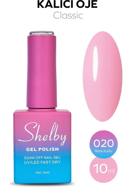 Shelby 10 ml Kalıcı Oje No: 020