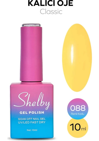 Shelby 10 ml Kalıcı Oje No: 088