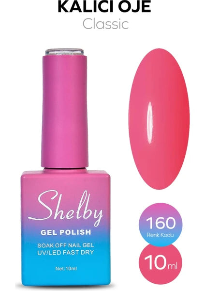 Shelby 10 ml Kalıcı Oje No: 160