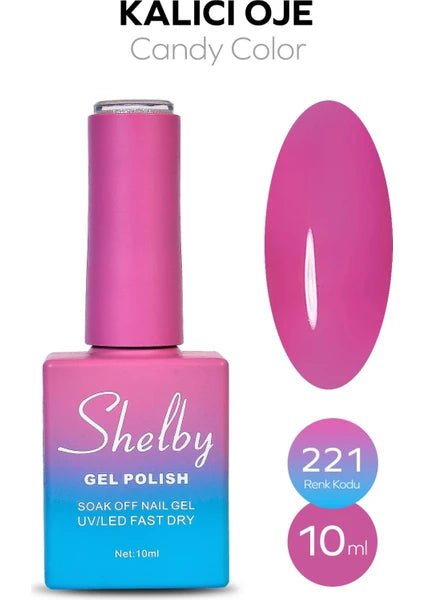 Shelby 10 ml Kalıcı Oje No: 221