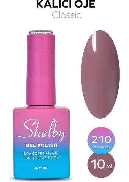 Shelby 10 ml Kalıcı Oje No: 210