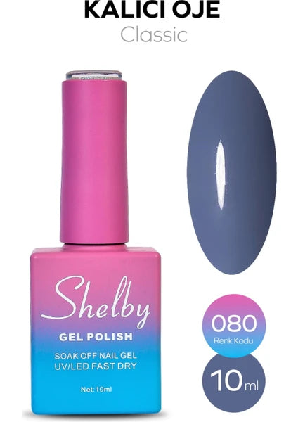 Shelby 10 ml Kalıcı Oje No: 080
