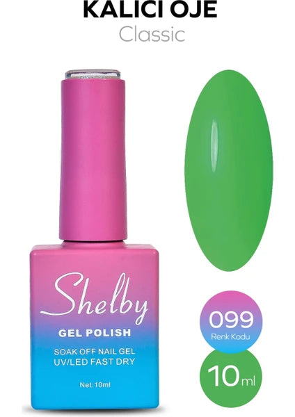 Shelby 10 ml Kalıcı Oje No: 099