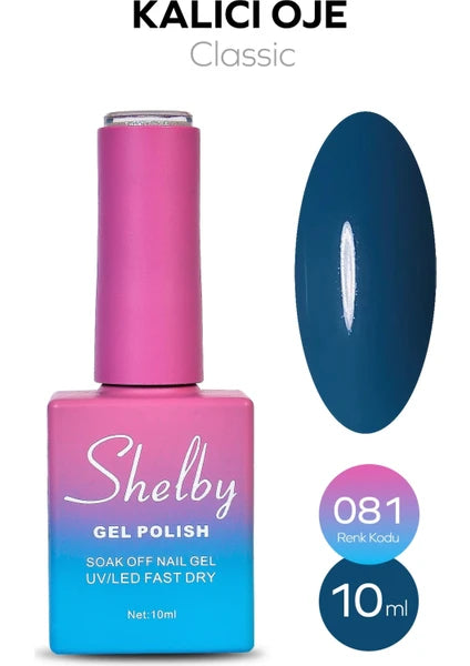 Shelby 10 ml Kalıcı Oje No: 081
