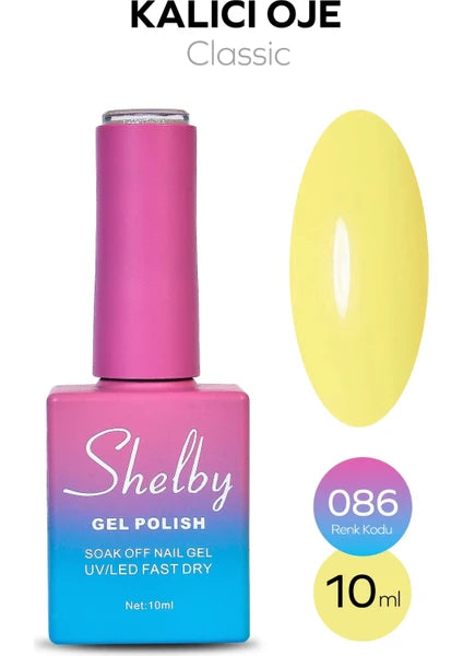 Shelby 10 ml Kalıcı Oje No: 086