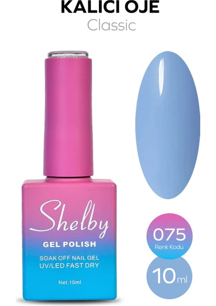 Shelby 10 ml Kalıcı Oje No: 075