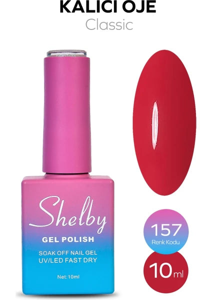 Shelby 10 ml Kalıcı Oje No: 157