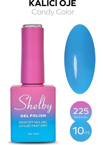 Shelby 10 ml Kalıcı Oje No: 225