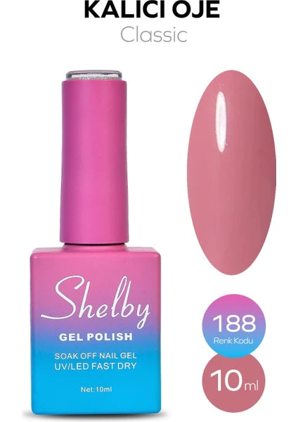 Shelby 10 ml Kalıcı Oje No: 188