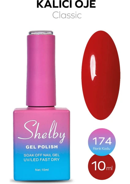 Shelby 10 ml Kalıcı Oje No: 174