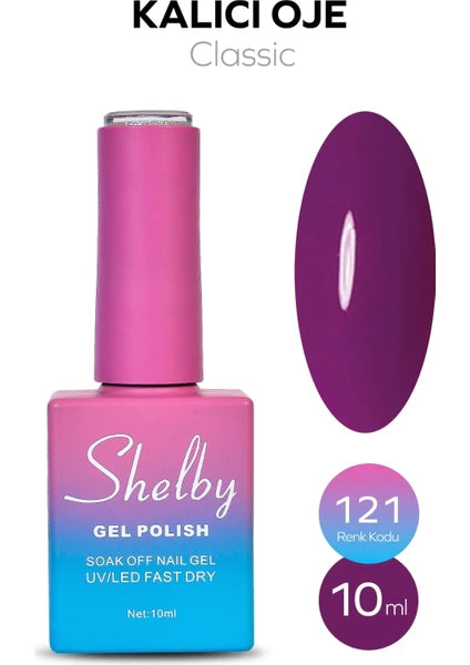 Shelby 10 ml Kalıcı Oje No: 121