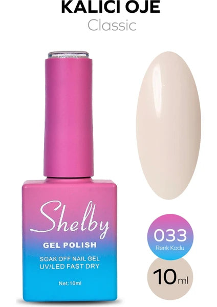 Shelby 10 ml Kalıcı Oje No: 033
