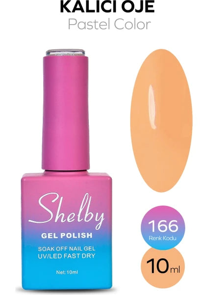 Shelby 10 ml Kalıcı Oje No: 166