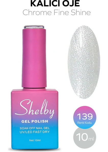 Shelby 10 ml Kalıcı Oje No: 139