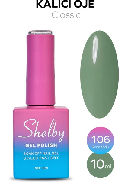 Shelby 10 ml Kalıcı Oje No: 106