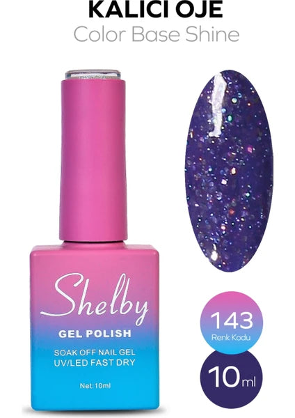Shelby 10 ml Kalıcı Oje No: 143