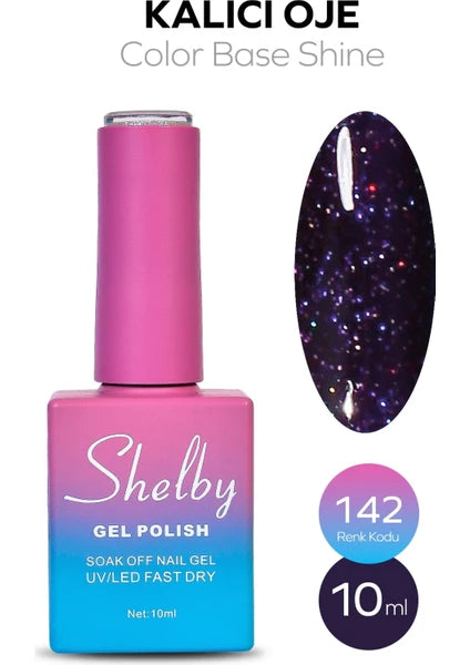 Shelby 10 ml Kalıcı Oje No: 142