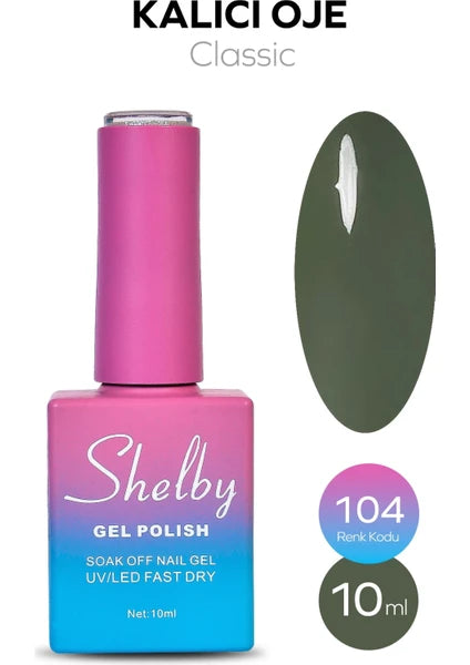 Shelby 10 ml Kalıcı Oje No: 104
