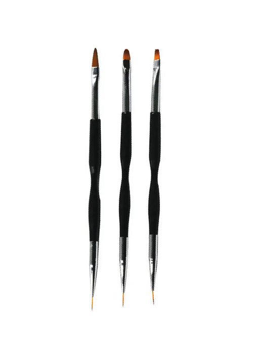 Çift Taraflı Fırça Set (Jel ve Nail Art)