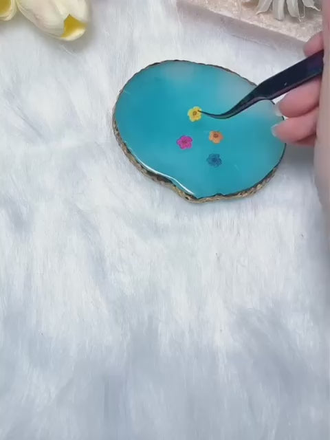 Tırnak Süsleme Kurutulmuş Gerçek Çiçek Nail Art Süsleme 3D Çiçek Model