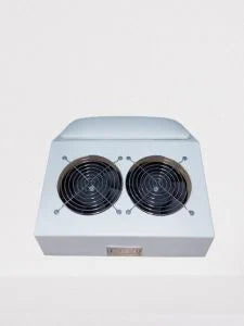 120 W Çift Motorlu Toz Toplama Beyaz Metal